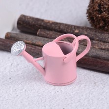 Pengfu Shop Pembe Tarzı Yeni Varış Metal Sulama Tenekesi Bahçe Minyatür Dekorasyon Çocuklar Çocuklar Için Bebekler Acces Dollhouse Minyatür Mobilya (Yurt Dışından)