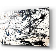 Miraax Soyut Cam Tablo