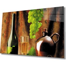 Miraax Üzüm Şarap Natürmort Mutfak