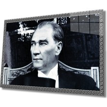 Miraax Atatürk Cam Tablo