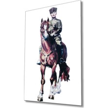 Miraax Atatürk Cam Tablo