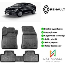 Nfa Global Renault Megane 4 2016+ Sonrası 3D Paspas