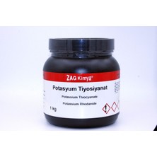Zag Kimya Potasyum Tiyosiyanat (Rodanür) %97 (Teknik Kalite) - 1 kg