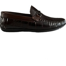 Castle Black 42725 Erkek Günlük Kullanım Deri Ayakkabı Kahverengi