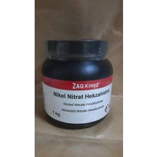 Zag Kimya Nikel Nitrat (Teknik Kalite) - 1 kg