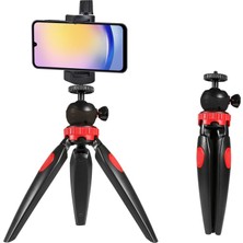 Coverzone Tripod Modern Tarasım 3 Ayak Mini Kamera ve Telefon Tripodu