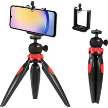 Coverzone Tripod Modern Tarasım 3 Ayak Mini Kamera ve Telefon Tripodu