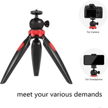 Coverzone Tripod Modern Tarasım 3 Ayak Mini Kamera ve Telefon Tripodu