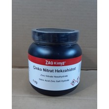 Zag Kimya Çinko Nitrat %98 (Teknik Kalite) - 1 kg