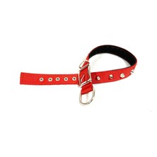 Ehlipet Ut Köpekler Için Yumuşak Dokulu Boyun Tasması Kırmızı 3X55-63 cm