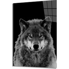 Miraax Kurt Hayvan  Cam Tablo