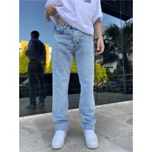Kaizer Denim Buz Mavi Baggy Pantolon