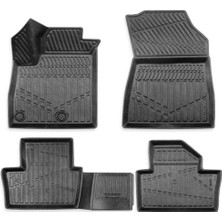 Kalite Oto Seat Ateca 4x2 2024 Model Bagaj Havuzu+Araca Özel Üretim 3D Havuzlu Paspas