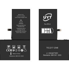 Uyt iPhone X Batarya Süper Batarya 3100 Mah