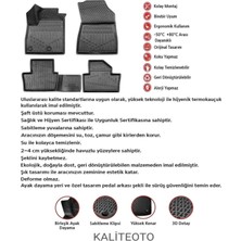 Kalite Oto Polo 2021 Model Highline Paket Alt Kademe Bagaj Havuzu+Araca Özel Üretim 3D Havuzlu Paspas