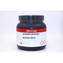 Zag Kimya Stronsiyum Nitrat (Teknik Kalite) - 1 kg