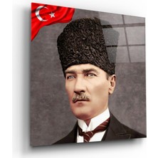 Miraax Atatürk Cam Tablo