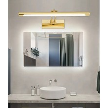 Buiva Modern Duvar LED Aplik Banyo Tablo Aydınlatma Kuğu Pelikan Aplik Gold Sarı Gün Işığı Samsung Ledli