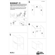 Era Çamaşır ve Kurutma Makinası Dolabı (Çekmeceli)