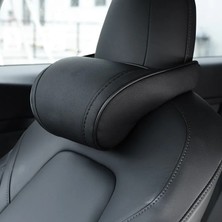 Cdwishbest 1 Adet Siyah Stil Araba Boyun Yastıkları Kafalık Yastık Minderi Otomobil Koltuğu Boyun Dayanağı Oto Koltuk Baş Desteği Boyun Koruyucu Tesla Modeli 3 Y x S (Yurt Dışından)