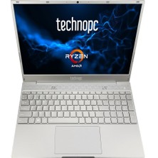 Technopc TA15J1R5 15.6" Fhd Amd R5-3450U 8gb DDR+512SSD Freedos Taşınabilir Bilgisayar