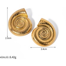 Tüm Takılar Spiral Vintage Küpe