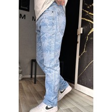 Kaizer Denim Mixxed Patern Baggy Jeans
