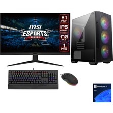 Go Gamer GG157DS Intel Core I5 14400F 32GB 1tb SSD RTX4060 Windows 11 Pro 27" Masaüstü Bilgisayar