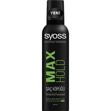 Syoss Max Hold 48 Saat Ekstra Mega Tutuş 250 ml Saç Köpüğü