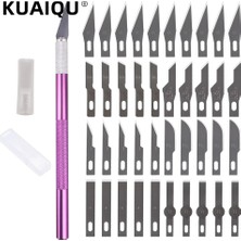 Mingjin Shop 1 5 Adet Tarzı ile Yeşil Kuaıqu Kaymaz Metal Neşter Seti Aracı Oyma Dıy Zanaat Bıçak Cep Telefonu Not Defteri Filmi Modeli Araçları Kağıt Kesici (Yurt Dışından)
