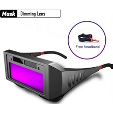 Mingjin Shop 1 Karartma Lens Stili Otomatik Karartma Kaynak Gözlükleri Argon Ark Kaynağı Güneş Gözlükleri Kaynakçılar Için Özel Parlama Önleyici Gözlük Araçları Otomatik Karartma (Yurt Dışından)