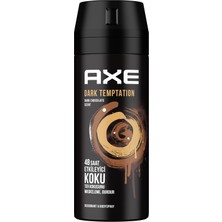 Axe Erkek Sprey Deodorant Dark Temptation 48 Saat Etkileyici Koku 150 ml