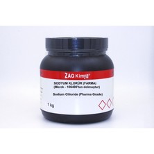 Zag Kimya Sodyum Klorür (Farmasötik Kalite) (Merck - 106400) - 1 kg