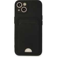 Newface Iphone 13 Kılıf Kelvin Kartvizitli Silikon - Siyah 300099