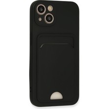 Newface Iphone 13 Kılıf Kelvin Kartvizitli Silikon - Siyah 300099
