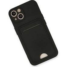 Newface Iphone 13 Kılıf Kelvin Kartvizitli Silikon - Siyah 300099