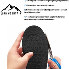 Lord Mountain FlexiSoft Ortopedik Tabanlık,esnek Tabanlık,konforlu Tabanlık,taban Desteği,yumuşak Tabanlık Siyah