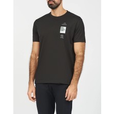 Paul & Shark  Erkek Marka Logolu Pamuklu Normal Kalıp Günlük Haki T-Shirt 24411076-011