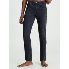 Erkek Pamuklu Normal Bel 5 Cepli Düğmeli Siyah Jeans J30J323689-1BY