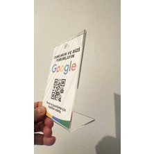 Aktap Nfc Google Yorum Standı.nfc ve  Qr Aynı Karta