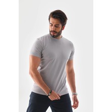 Adrıan Gri  T-Shirt