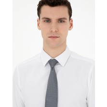 Pierre Cardin Erkek Beyaz Slim Fit Uzun Kollu Klasik Gömlek 50258976-VR013