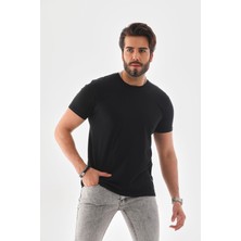 Adrıan Siyah  T-Shirt