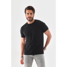 Adrıan Siyah  T-Shirt