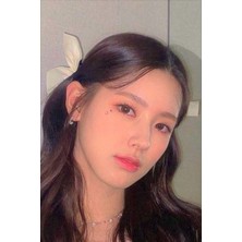 Krimo Fashion Kpop G-Idle Miyeon Krem  Kedi Kulak Yan Tokalar