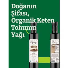 Organic Windy Valley Organik Keten Tohumu Yağı 250ML Soğuk Sıkım Ecocert Sertifikalı Soğuk Sıkım