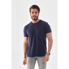 Adrıan Lacivert  T-Shirt