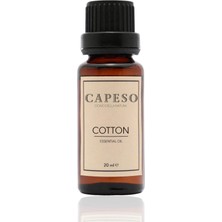 Capeso Cotton Esansiyel Uçucu Yağ Saf Yoğun Koku Buhurdanlık Difüzör Esansı 20 ml