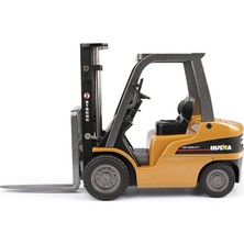 Decisive 1/50 Ölçekli Forklift Kamyon Oyuncaklar, Yüksek Detay Metal Inşaat Araçları Model Oyuncak Doğum Günü Çocuklar (Yurt Dışından)