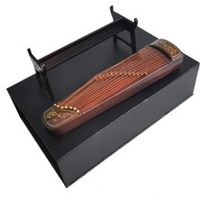 Decisive Mini Guzheng Retro Simülasyon Müzik Aleti 1:12 Minyatür Süsler Modeli Peyzaj El Sanatları (Yurt Dışından)